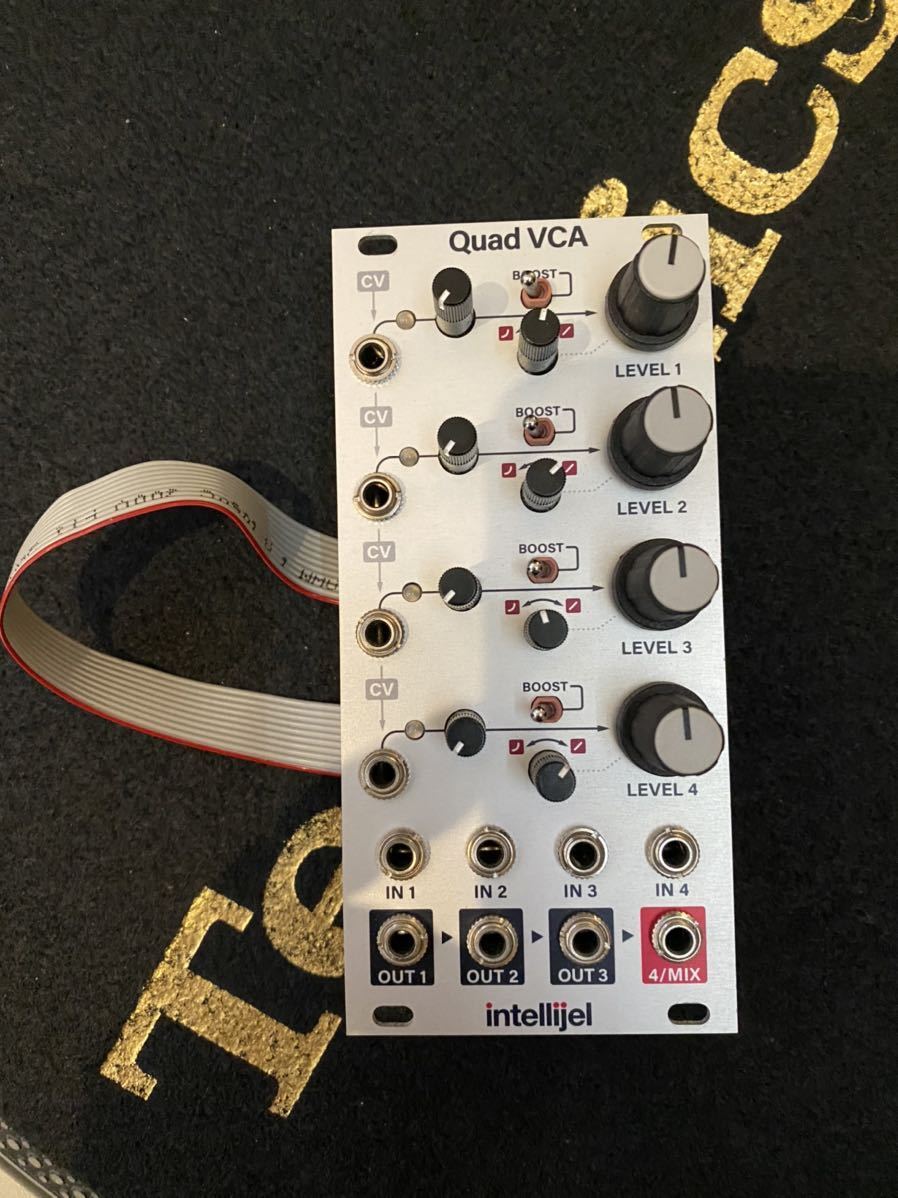 Intellijel Quad VCA モジュラーシンセ-