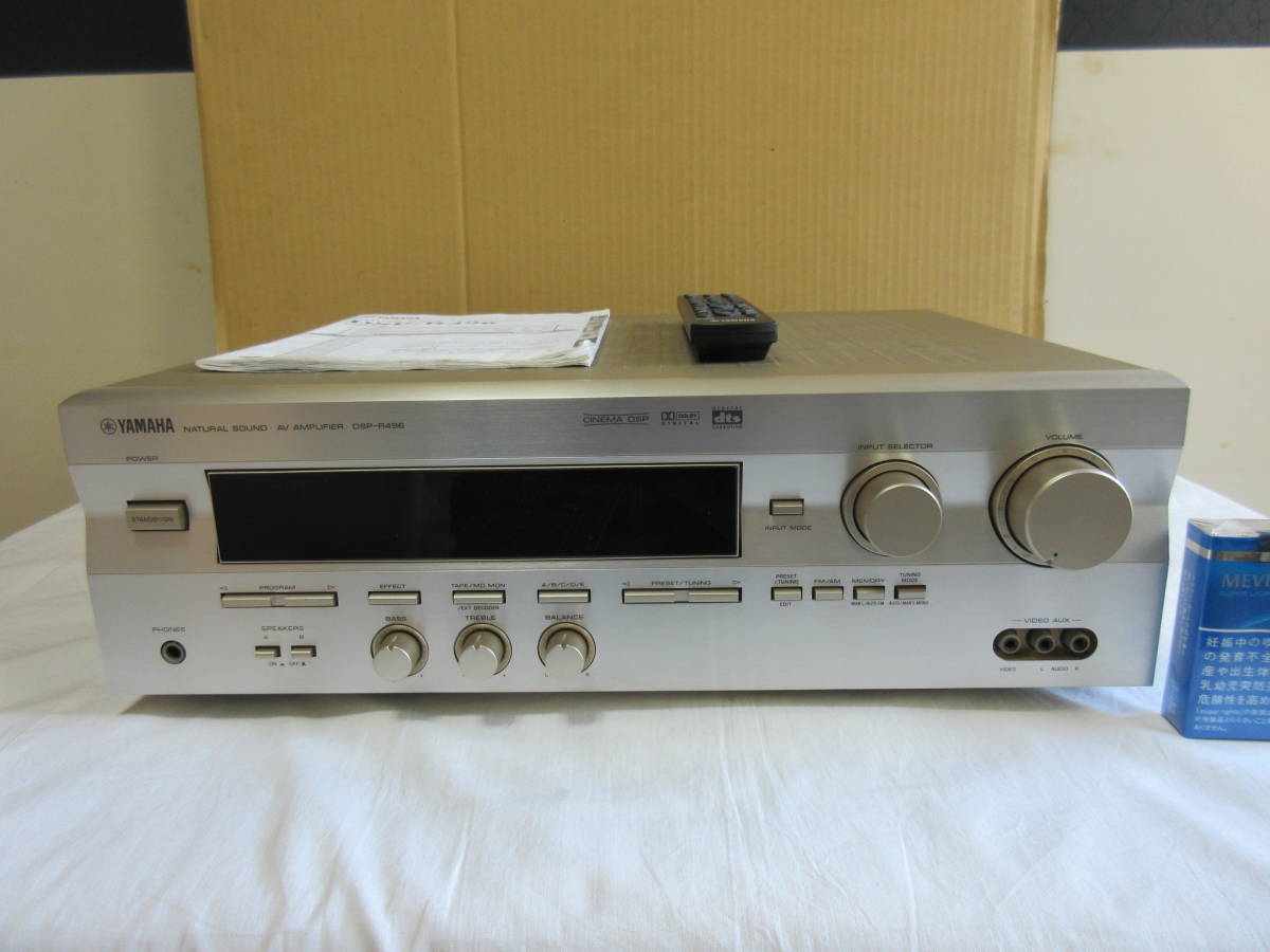 ヤマハ 5chDSP AVアンプ DSP-R496 フォノ端子付き リモコン 取説付き(ヤマハ)|売買されたオークション情報、yahooの商品情報をアーカイブ公開 - オークファン(aucfan.com) ヤマハ 5chDSP AVアンプ DSP-R496 フォノ端子付き リモコン 取説付き(ヤマハ)|売買されたオークション情報、yahooの商品情報をアーカイブ公開 - オークファン(aucfan.com)