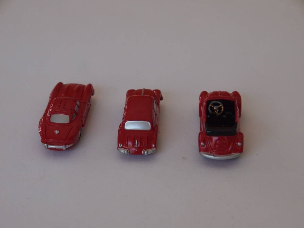 Schuco シュコー piccolo ピッコロ 1：90 Mercedes-Benz 300 SL & Volkswagen Beetle & Volkswagen Beetle Cabriolet 3台セット 木箱入り_画像4