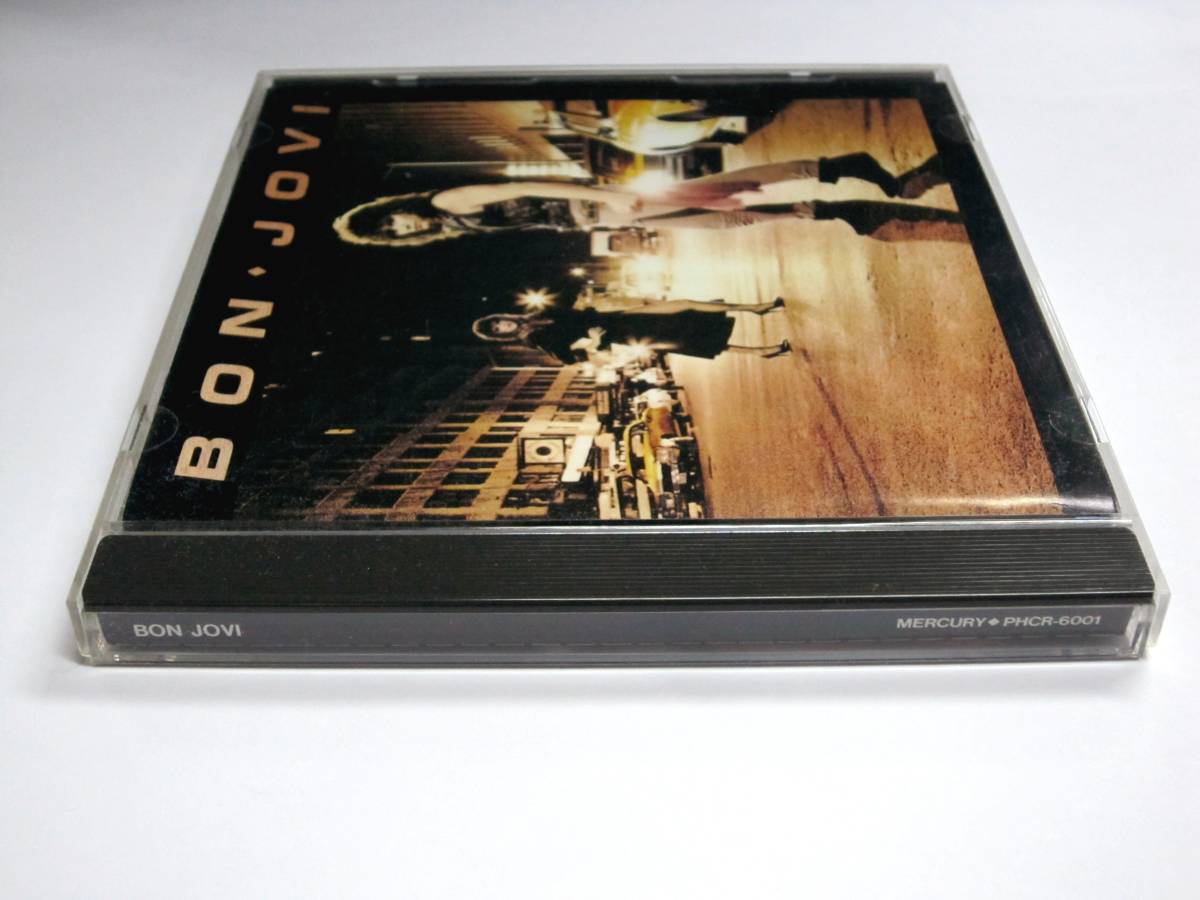 国内盤 CD BON JOVI ボン・ジョヴィ 夜明けのランナウェイ RUNAWAY 他 1991年 PHCR-6001 USED_画像6