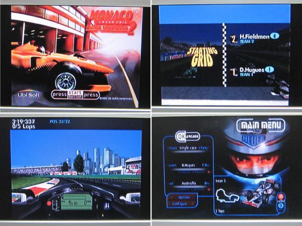 DC Dreamcast MONACO GRAND PRIX racing simulation 2 SEGA Dreamcast