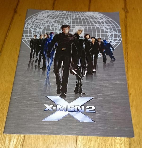 XーM EN　「映画・DVD・パンフレット」　●X-MEN2 (2003年の映画)　出演者 ヒュー・ジャックマン _パンフレット