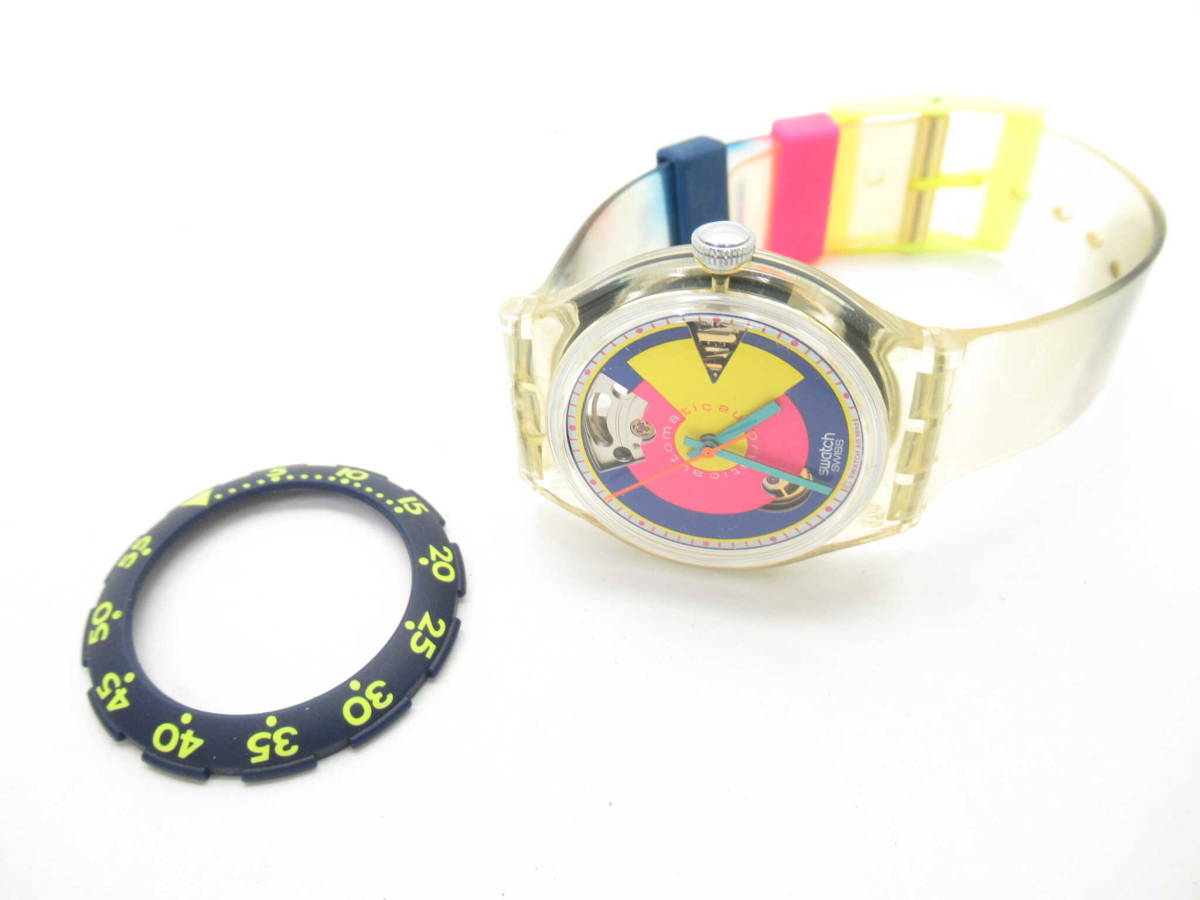 1円 ジャンク品 スウォッチ レディース腕時計 等 腕時計 大量セット BH415_画像8