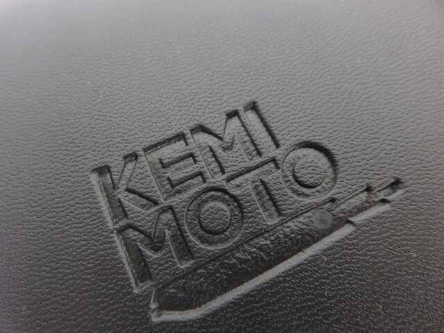 1円 美品 KEMIMOTO サドルバッグ サイドバッグ レザー バッグ ブラック EV536_画像4