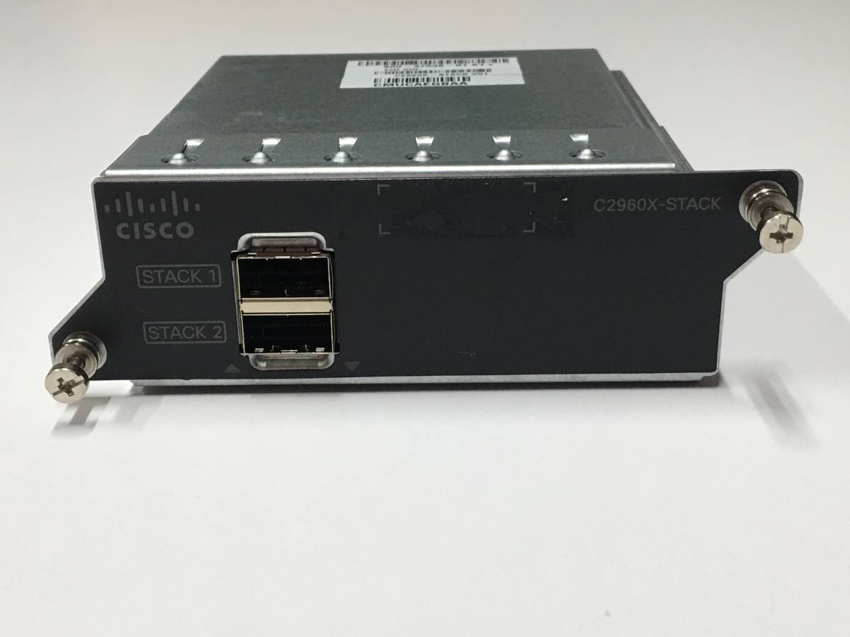 国産】 A18966)Cisco C2960X-STACK Network Stacking Module 中古動作