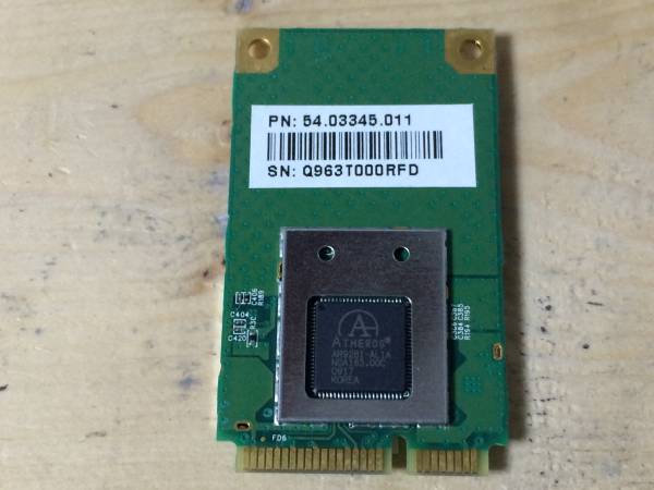 A3683)Acer Aspire 5536-C3 correspondence wireless LAN card used operation goods 