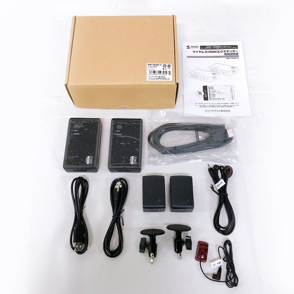 883*ワイヤレス HDMIエクステンダー 送受信機セット 400-VGA012 未使用