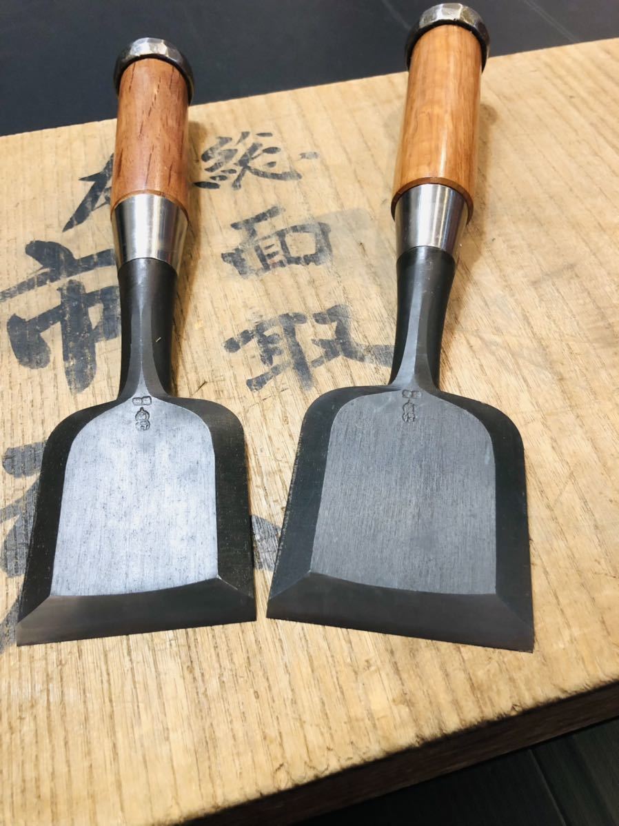 Yahoo!オークション - 清久作 特注大入れ鑿 4本組 直行銘 超貴重 Yahoo!オークション - 清久作 特注大入れ鑿 4本組 直行銘 超貴重