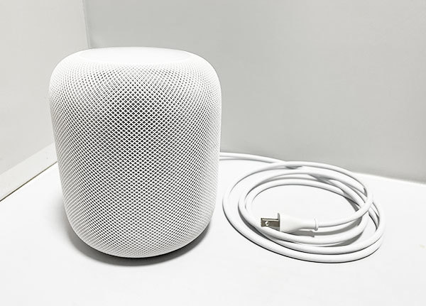 オーディオ機器 スピーカー 送料無料 保証有 2022年7月迄 美品 即決 Apple HomePod ホワイト 