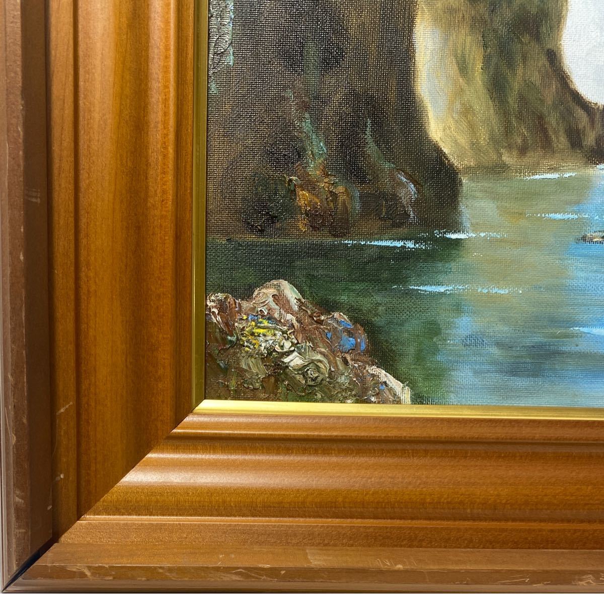瀞峡 油絵 - 置物、オブジェ 瀞峡 油絵 - 置物、オブジェ