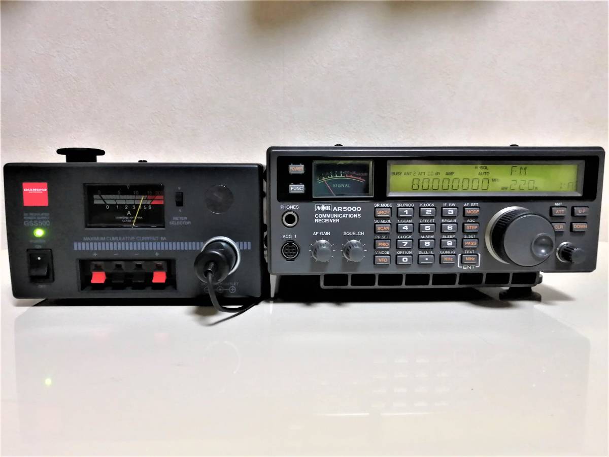 Yahoo!オークション - 広帯域受信機AOR AR5000 TCXO組込済+DC Yahoo!オークション - 広帯域受信機AOR AR5000 TCXO組込済+DC