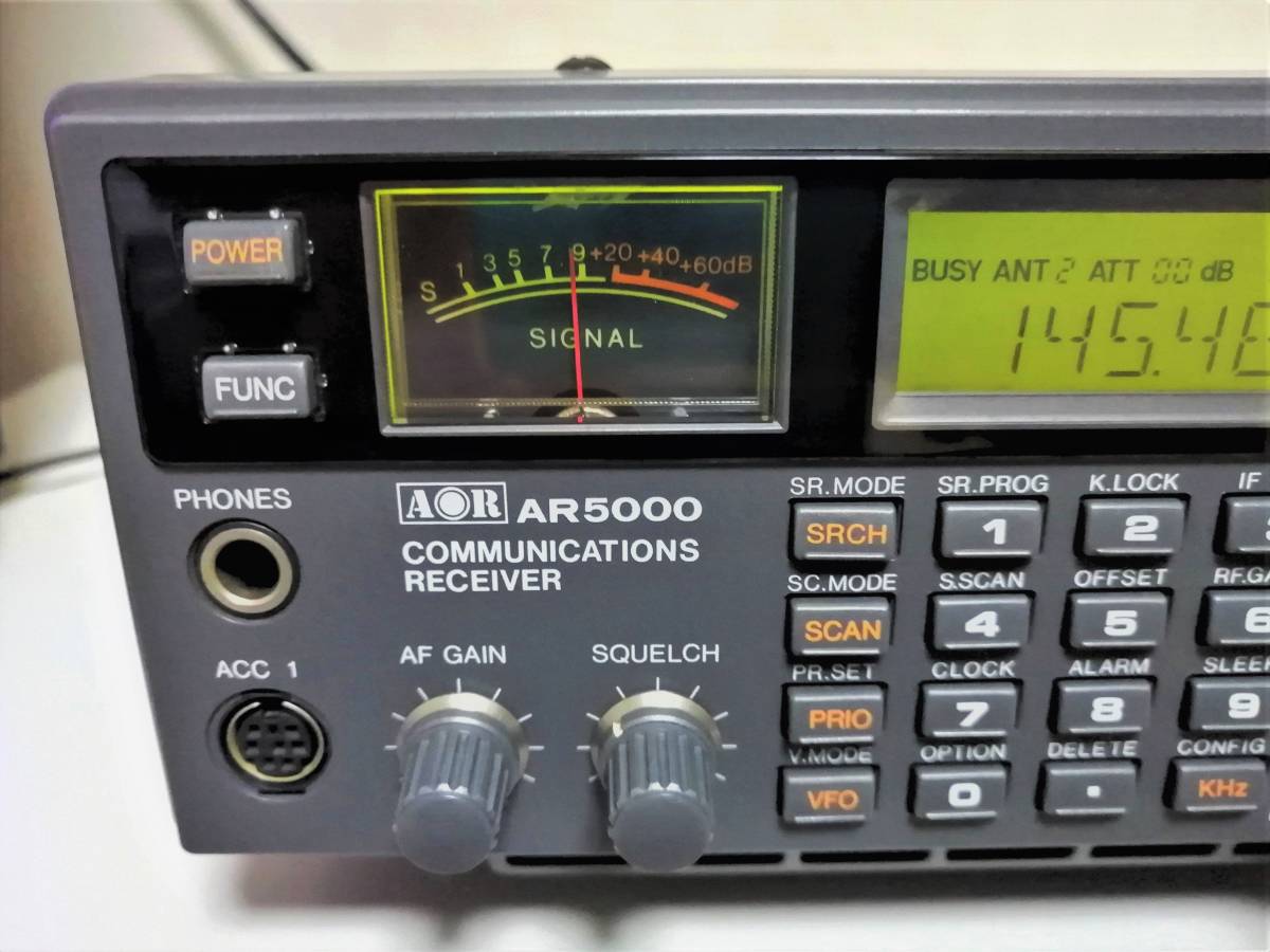 Yahoo!オークション - 広帯域受信機AOR AR5000 TCXO組込済+DC Yahoo!オークション - 広帯域受信機AOR AR5000 TCXO組込済+DC