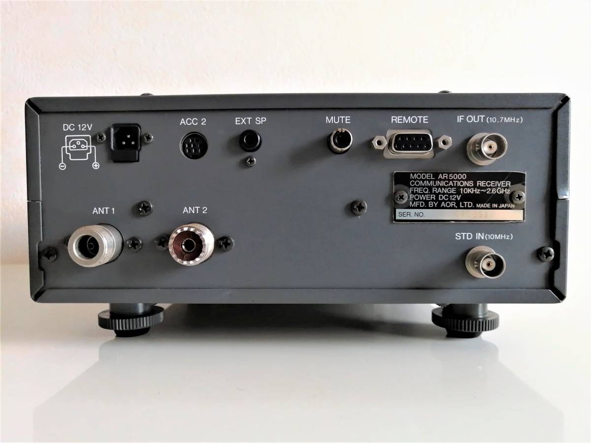 Yahoo!オークション - 広帯域受信機AOR AR5000 TCXO組込済+DC Yahoo!オークション - 広帯域受信機AOR AR5000 TCXO組込済+DC