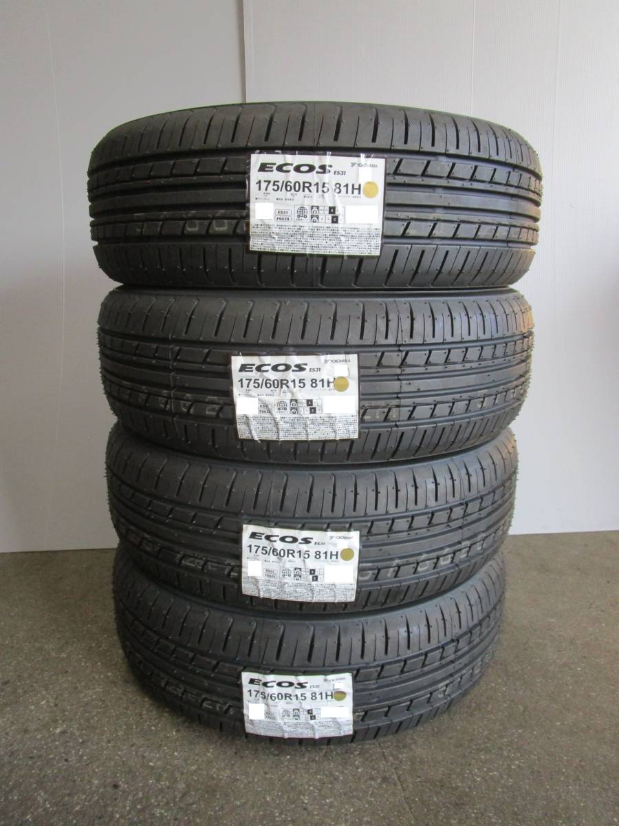 ヨコハマ エコスES31□175/60R15□新品4本□サクシード・プロボックス