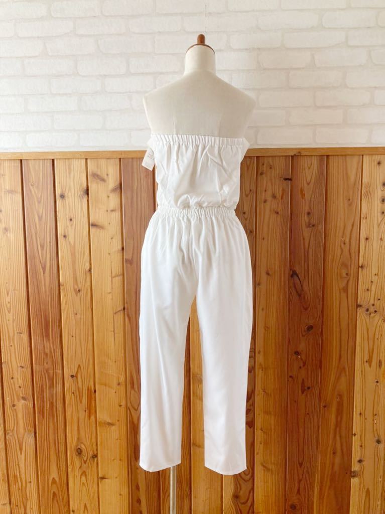  не использовался товар PUMPKIN женский bare top комбинезон M размер белой серии все в одном sexy . лента брюки лето предмет resort стиль новый товар V