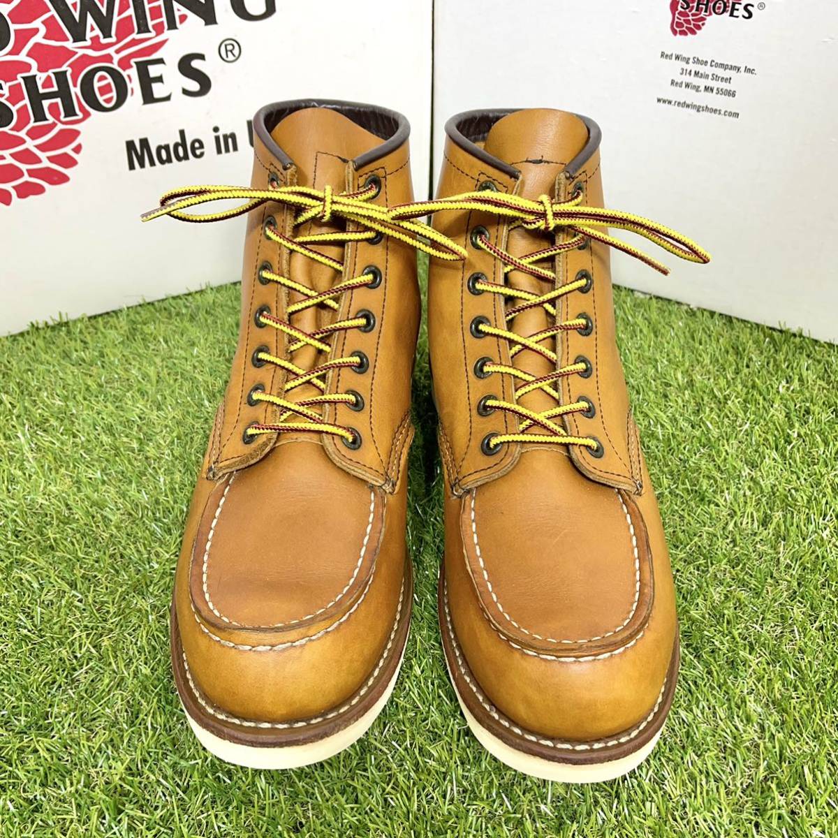 安心品質0821】レッドウイングREDWING8.5D送料込26.5-27.5