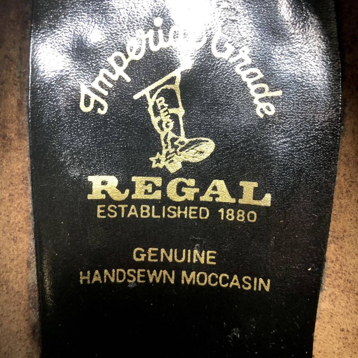 即決　Regal Imperial Grade リーガルインペリアルグレード　24.0㎝ ブラック　コインローファー　革靴 黒　ビジネスシューズ　メンズ