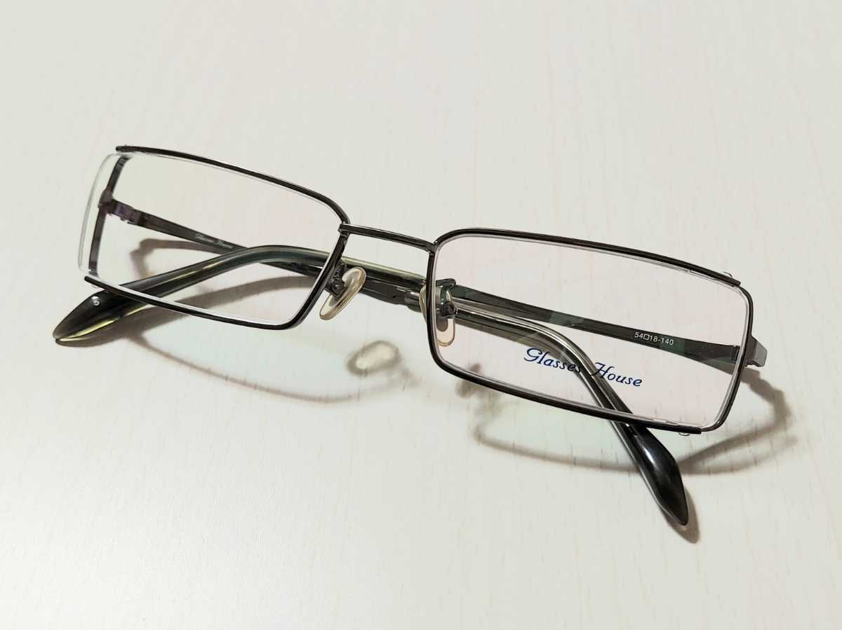 39 割引21年新作 新品 Glasses House グラスハウス メガネ 眼鏡 高級感 上品 軽い スクエア かっこいい 金属フレーム めがね コンタクト ビューティー ヘルスケア Www Falconmx Com