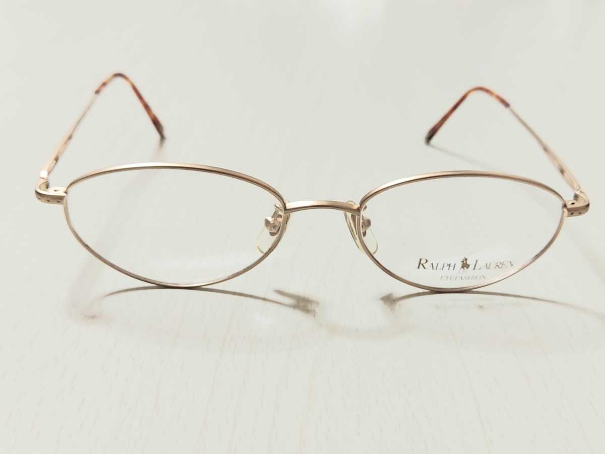 新品 Ralph Lauren ラルフローレン 日本製 メガネ 眼鏡 高級感