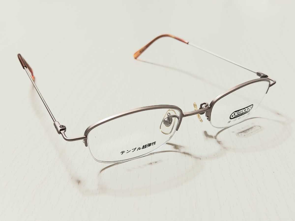 新品 OUTDOOR アウトドア　メガネ　眼鏡　高級感　オシャレ　上品　軽い　ハーフリム　超弾性_画像2