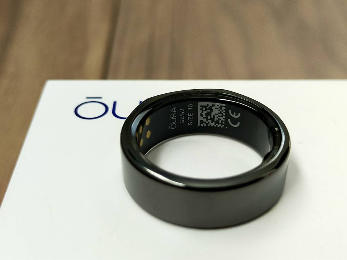 最新の激安 第3世代 Gen3 オーラリング Ring Oura Black 新品未使用