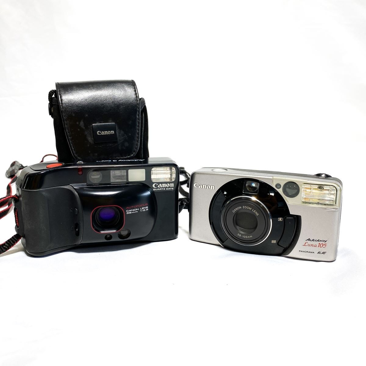 Yahoo!オークション - 【完動品 2台まとめ】Canon Autoboy Luna...