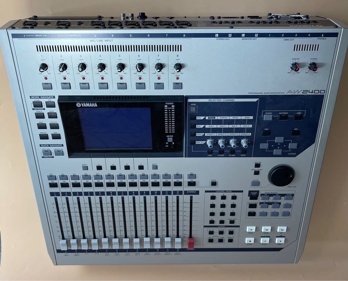 YAMAHA マルチトラックレコーダー MTR AW2400 YAMAHA マルチトラックレコーダー MTR AW2400