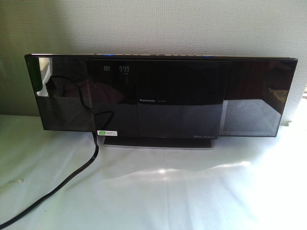 Panasonic CDラジオ　コンパクトステレオシステム SC-HC55 ／D-dock iPod/iPhone対応　2011年製★動作品_画像1