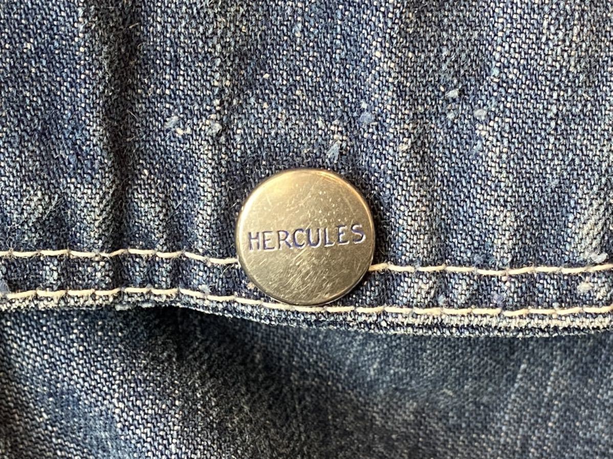 50s《HERCULES》デニムワークジャケット 40ヘラクレス アメリカ 50s《HERCULES》デニムワークジャケット 40ヘラクレス アメリカ