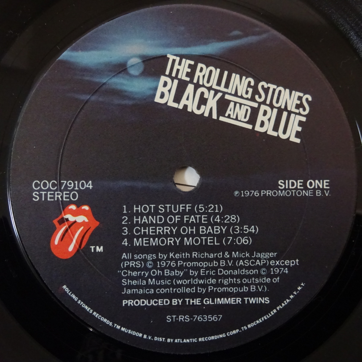 11163194;【USオリジ】The Rolling Stones / Black And Blue_画像3