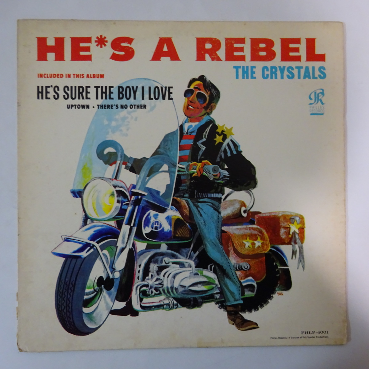 13062304;【USori/PHILLES/深溝青ラベル/PHIL SPECTOR】The Crystals ザ・クリスタルズ / He's A Rebel_画像1