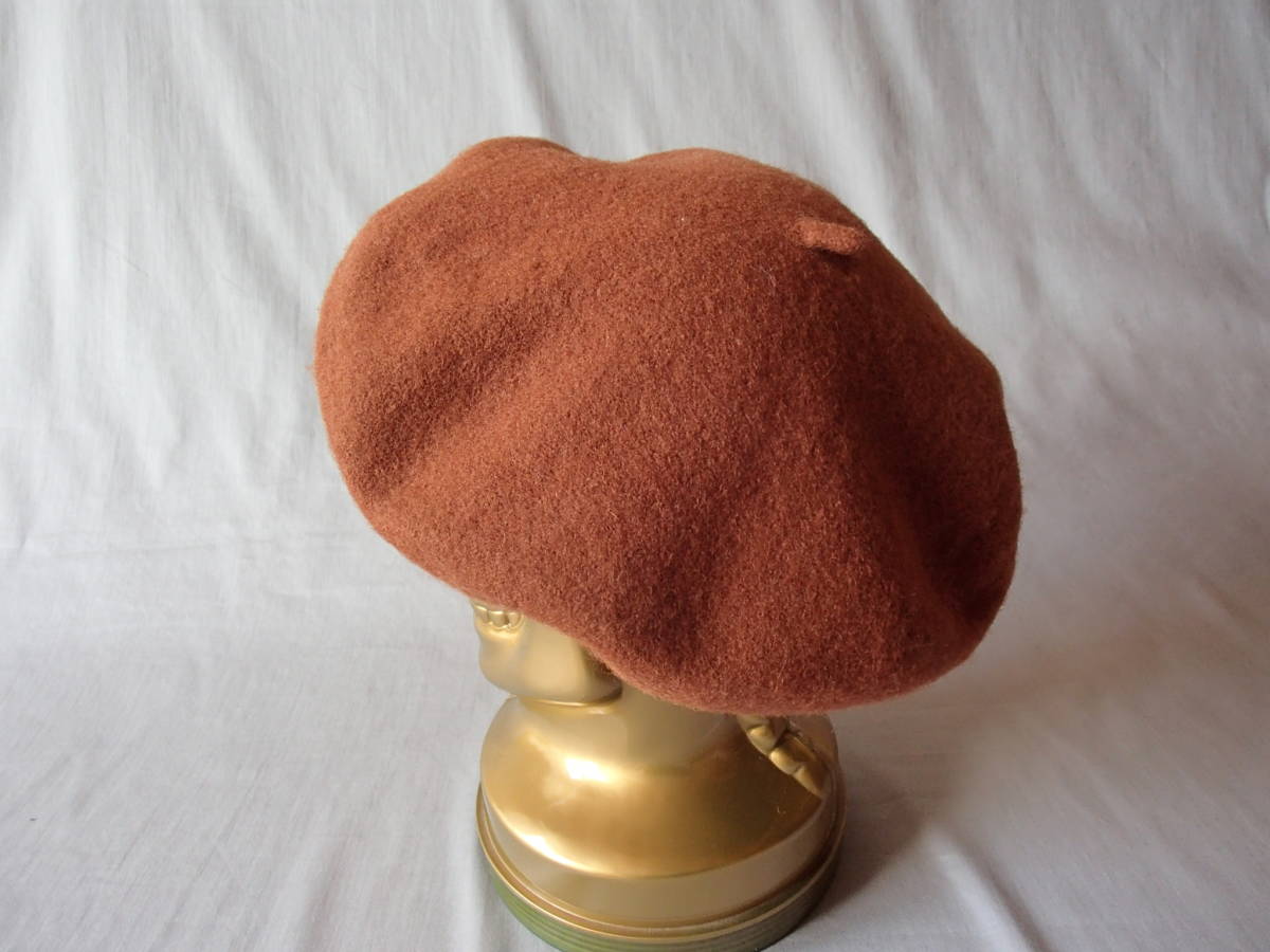 新品◆BRIXTON ベレー帽 AUDREY BERET◆S-BROWN◆帽子/ハット/アート/芸術/サーフィン/スケートボード/スノーボード/BMX_画像2