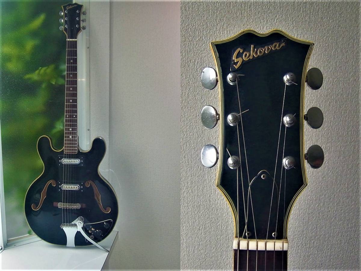 Sekova セミアコギター 60s ビザールギター 60s セコヴァ