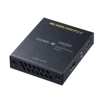 日本最大のブランド 4K/HDR対応HDMI信号オーディオ分離器(光デジタル/アナログ対応) VGA-CVHD8 HDMIケーブル