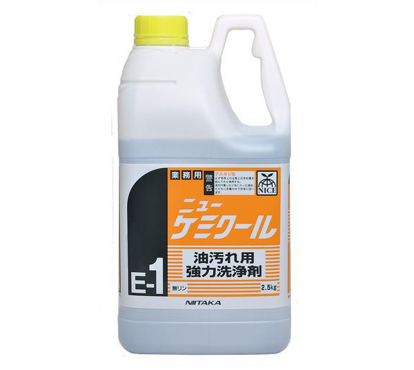 業務用　油汚れ用強力洗浄剤 ニューケミクール(E-1)　2.5kg×6本　230160_画像2