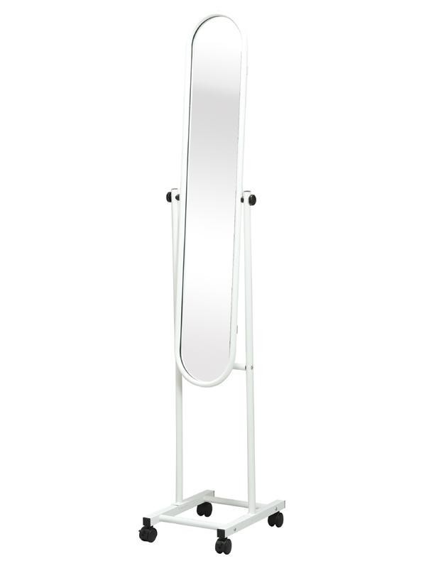 ines(a Innes ) pipe stand mirror ( with casters ) NK-108