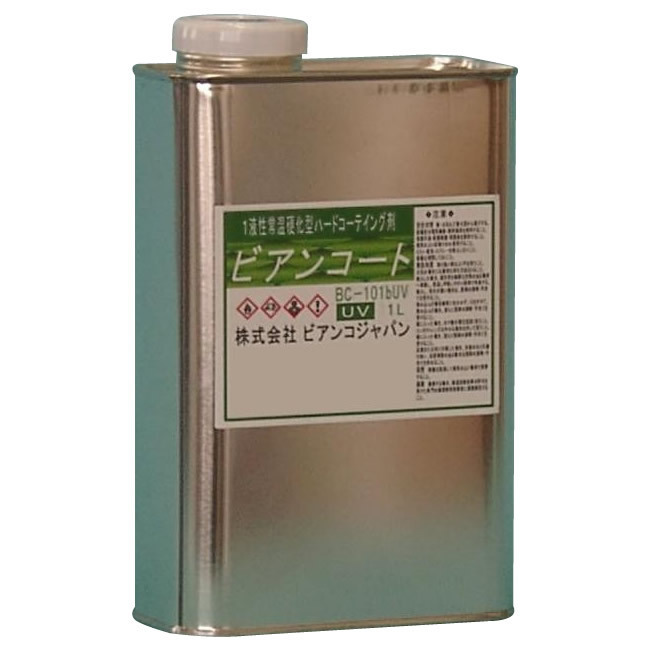 ビアンコジャパン(BIANCO JAPAN)　ビアンコートB　ツヤ有り(+UV対策タイプ) 1L缶　BC-101b+UV_画像1