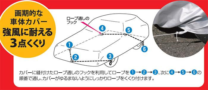 平山産業 車用カバー ニューパックインカバー 1型_画像4