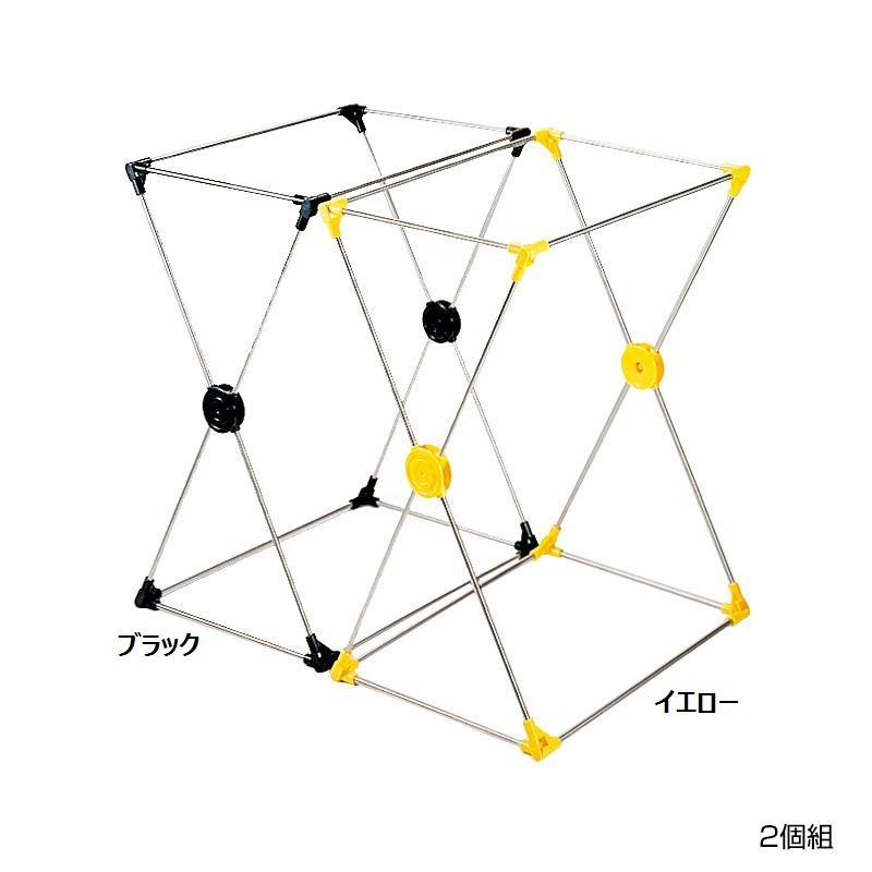 ダストスタンド 70L 2個(イエロー＆ブラック各1) YK-800015S_画像2