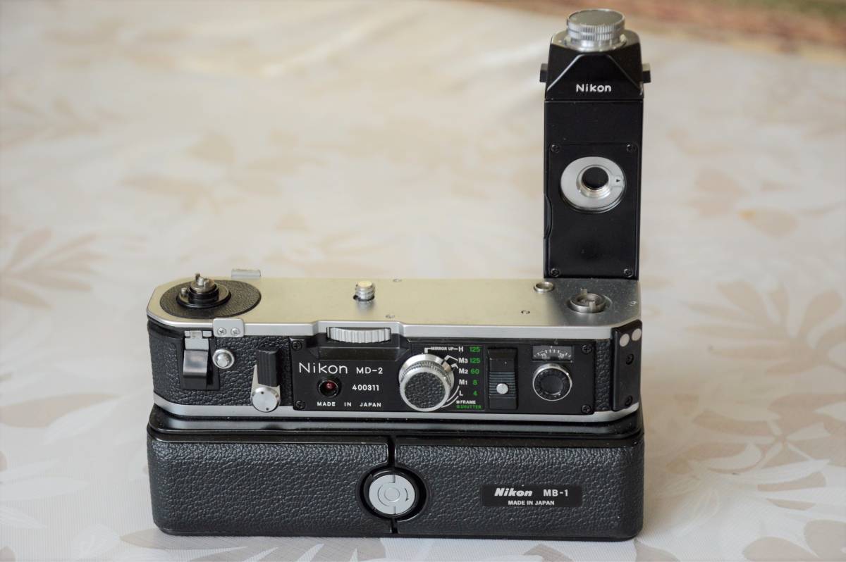 ニコンF2・モータードライブMD2,MB1 完動美品 bpbd.kendalkab.go.id