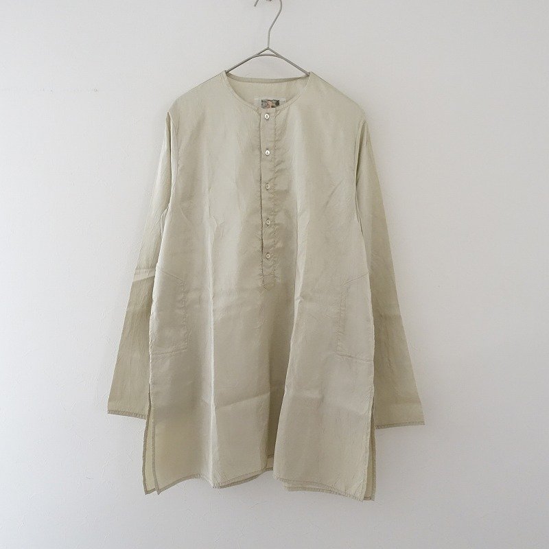 □ドーサ DOSA *kuruta W/POCKETS*2シルクスキッパーネックプル