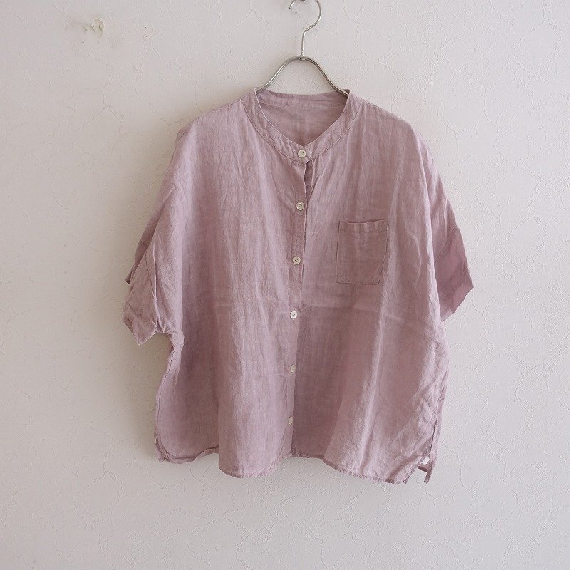 YAMMA ヤンマ リネンスタンドカラーシャツ 半袖 LSC-SH-SD 11 colors 通販