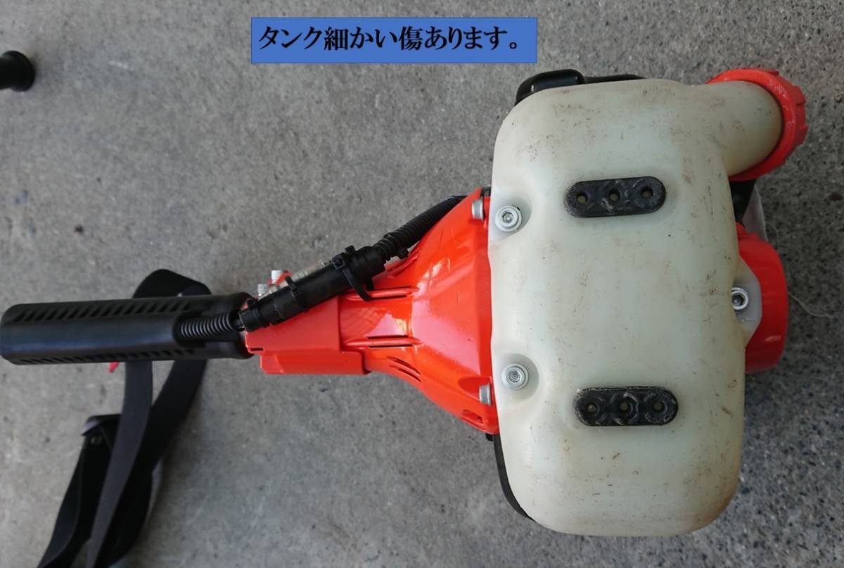 共立 2サイクル 草払い機 (SRE2326G) YAMABIKO やまびこ 草刈り機 田畑の草刈り 庭の手入れ 素人ながら整備しました。 9