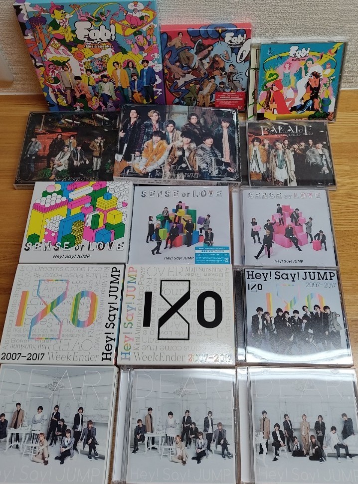 定番正規店 Hey!Say!JUMP アルバム14枚 3形態 fab PARADE rWPlN