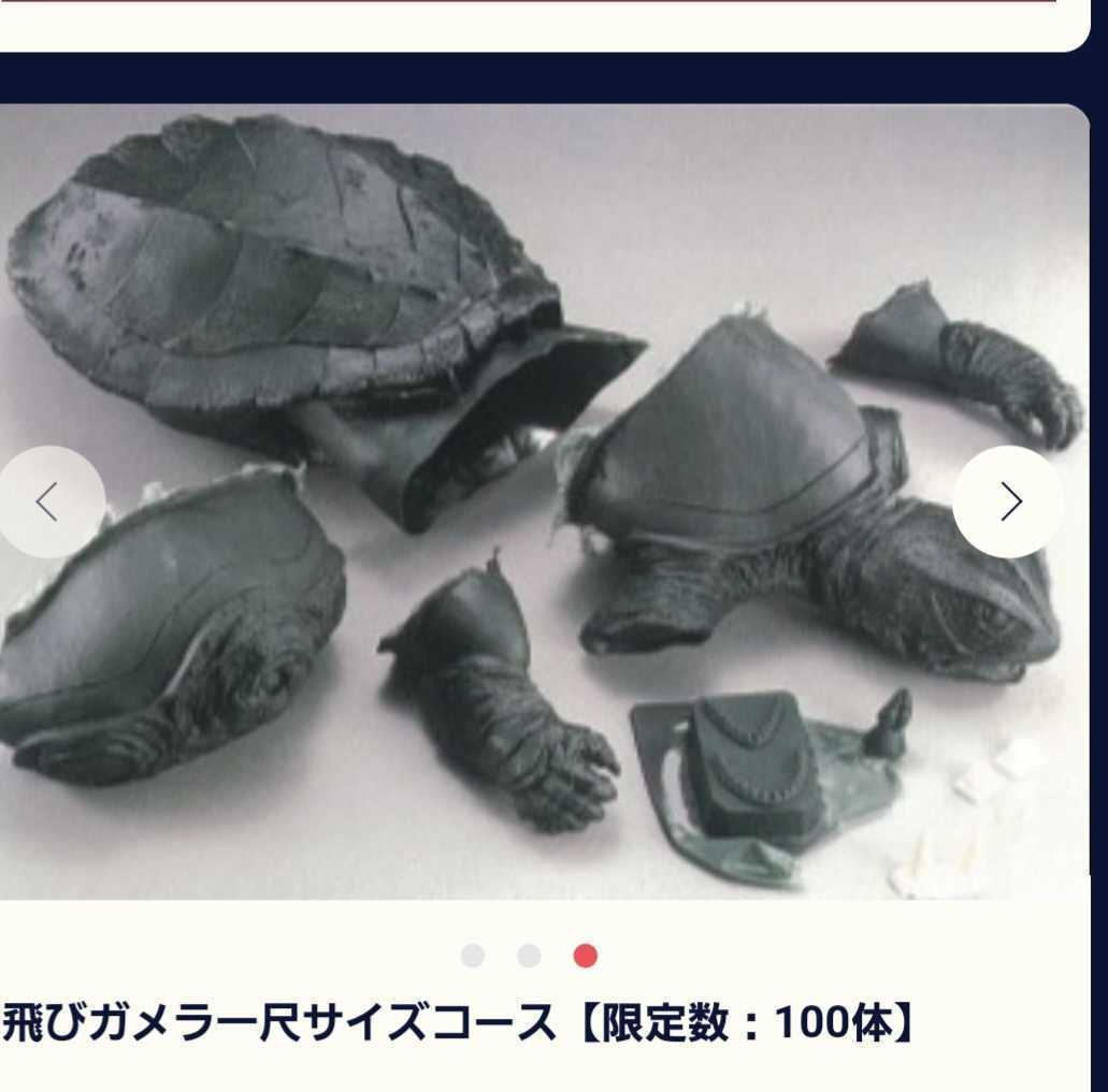 飛びガメラ 1尺サイズ 蓄光版 「ガメラ 大怪獣 空中 決戦」永久保存化