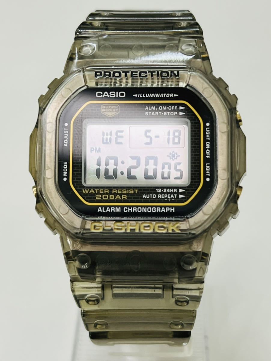 G-SHOCK Gショック 25周年記念限定モデル第4弾 オーシャングレー DW-5025D-8JF【電池交換済】