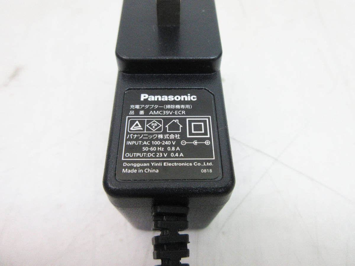 F3961{AC adaptor + stand } Panasonic cordless vacuum cleaner for parts *AMC39V-ECR* charger charge adaptor *