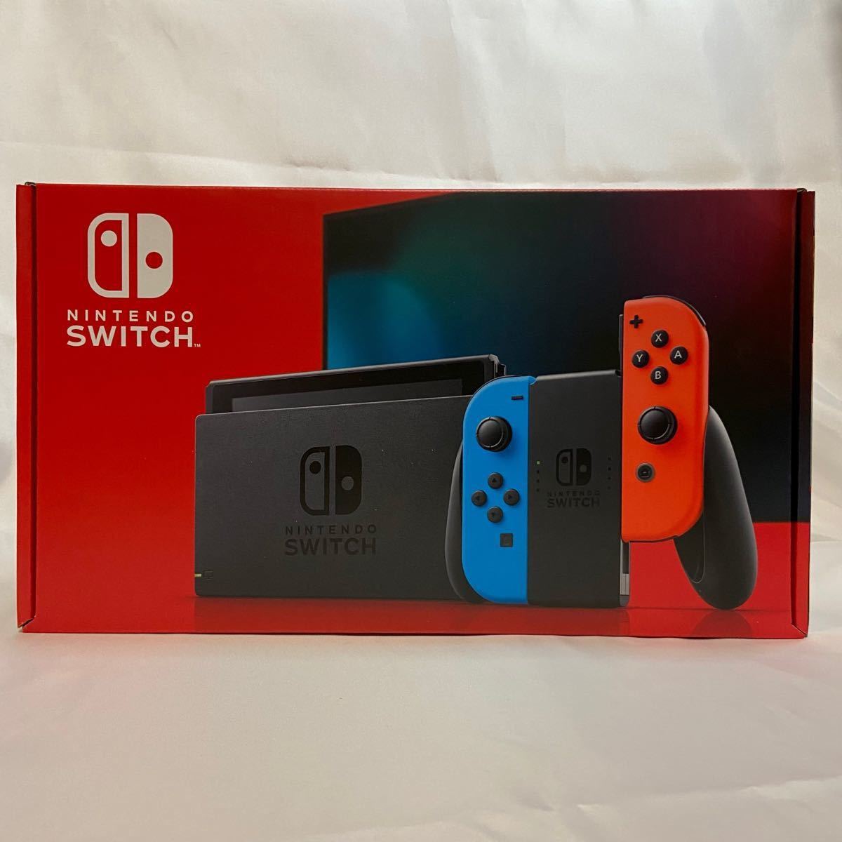 Nintendo Switch Joy-Con(L) ネオンブルー/(R) ネオンレッド HADーSーKABAA