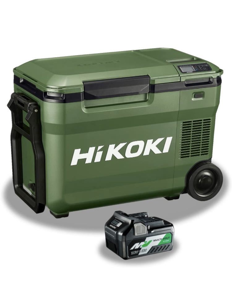 美品】HiKOKI ハイコーキ 冷温庫 フォレストグリーン UL18DB WMG ...