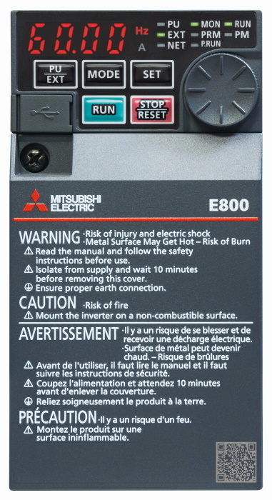 三菱電機 インバータ FR-E820-1.5K-1 新品未開封 www.nickstellino.com